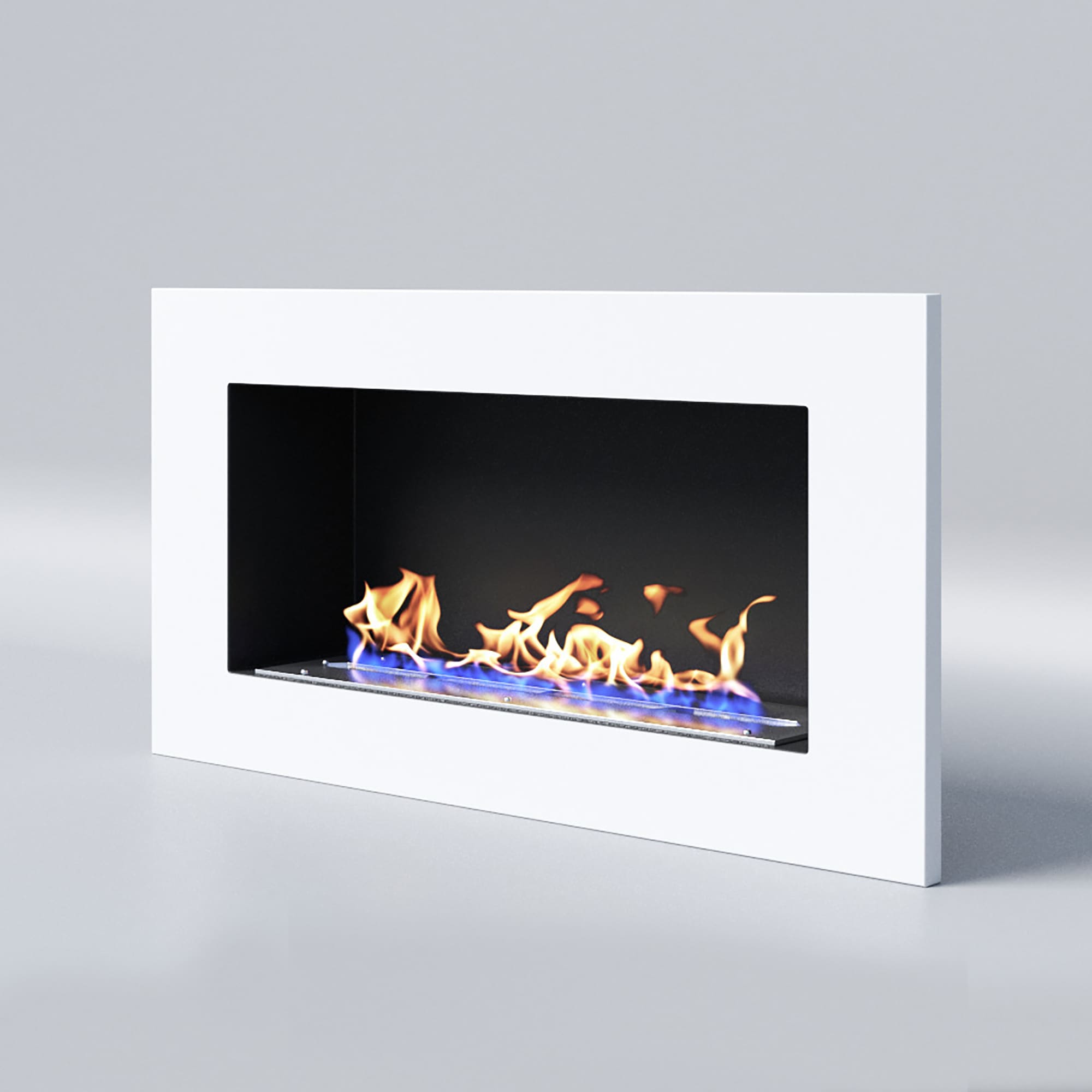 Биокамин "Русский огонь" Блонд 800V встраиваемый с защитным и декоративным стеклом по цене 31 550 руб.