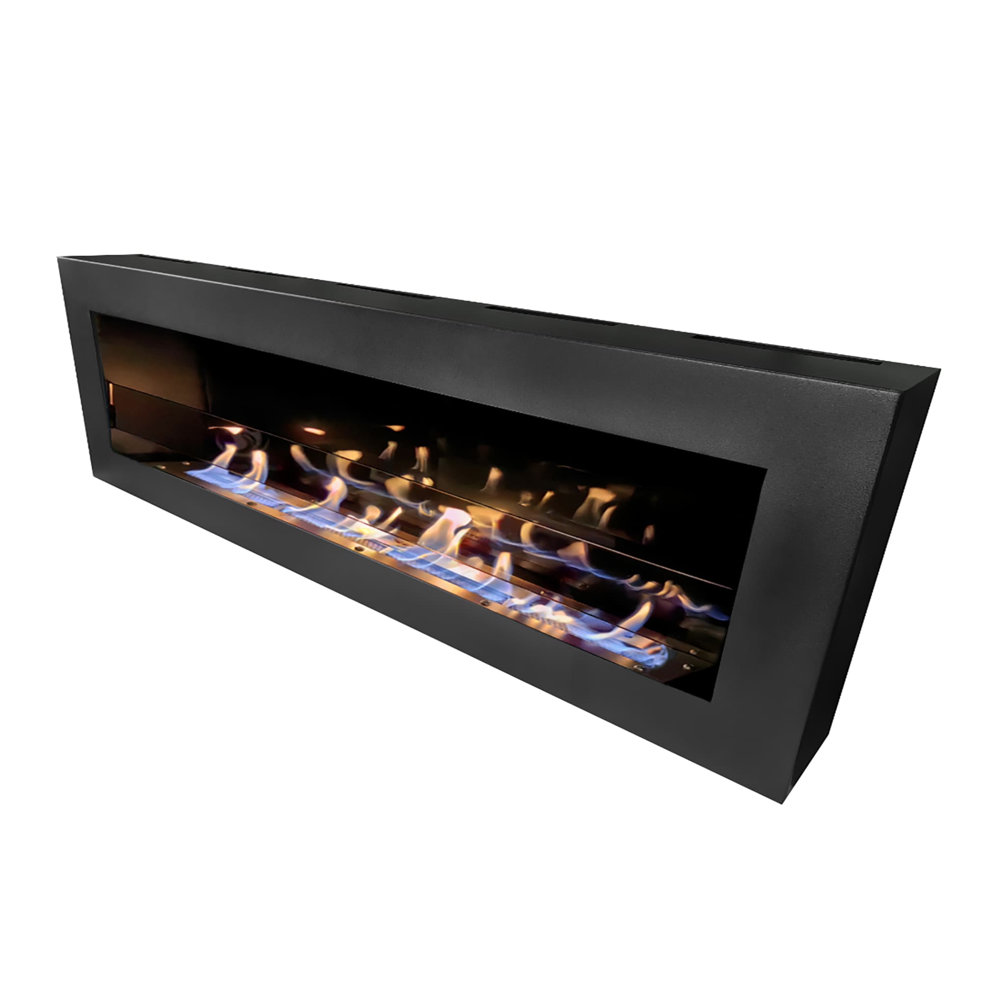 Биокамин "Русский огонь" Лофт 1800N настенный с декоративным стеклом (стемалитом) по цене 77 290 руб.