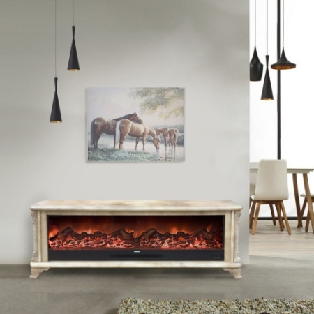 Электрокамин «Версаль Мрамор»