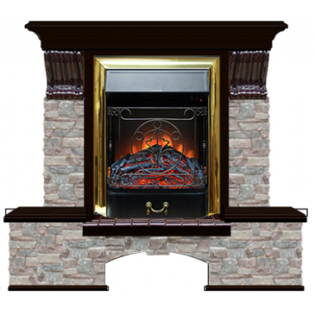 Бостон К Грот цветной (венге)+Majestic Brass Бостон К Грот цветной (венге)+Majestic Brass