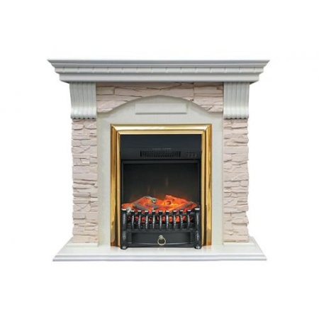 Dublin арочный сланец шампань (слоновая кость)+Fobos FX Black