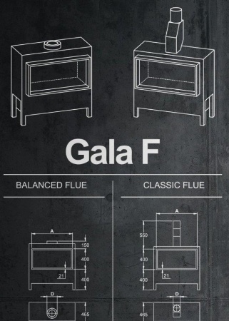 
Газовая топка Vero Design GA 5 F
