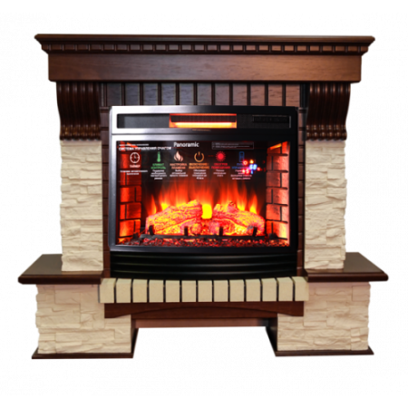 Экстер сланец (махагон)+Panoramic 25 LED FX QZ Экстер сланец (махагон)+Panoramic 25 LED FX QZ