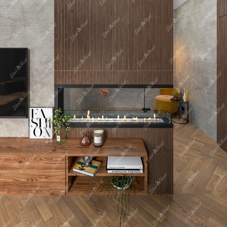 Биокамин торцевой SteelHeat Leader 1300 по цене 47 460 руб.