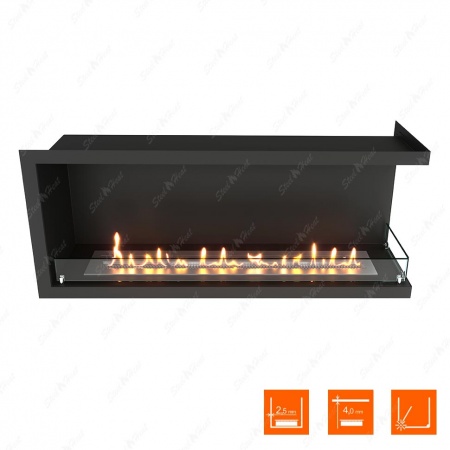 Биокамин угловой SteelHeat Leader 1100 правый стекло Биокамин угловой SteelHeat Leader 1100 правый стекло по цене 42 012 руб.