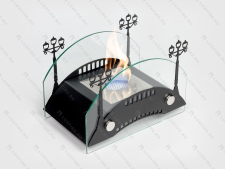 Настольный биокамин Lux Fire "Пушкинский мост" S (черный) Настольный биокамин Lux Fire "Пушкинский мост" S (черный) по цене 14 641 руб.