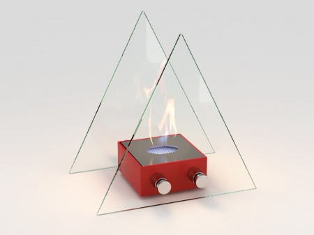 Настольный биокамин Lux Fire "Вулкан" S Красный Настольный биокамин Lux Fire "Вулкан" S Красный по цене 15 400 руб.